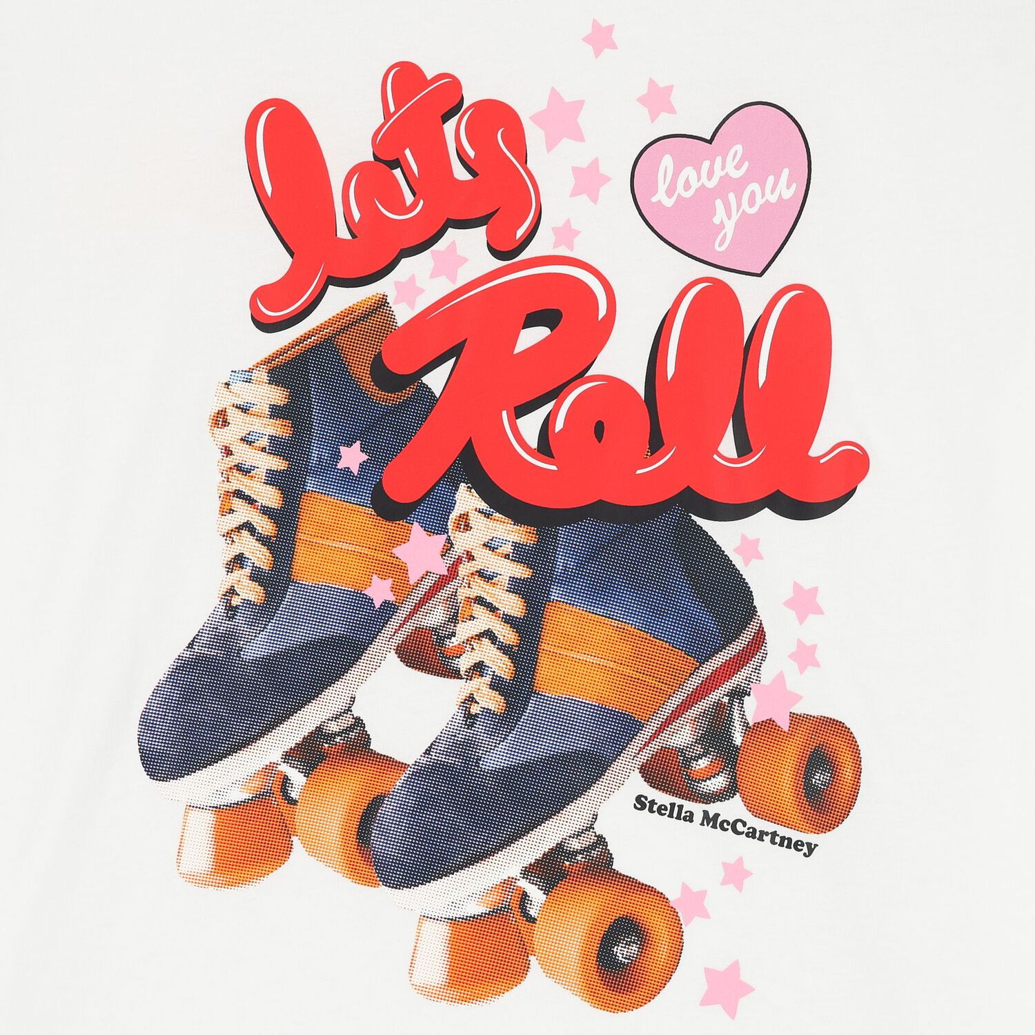 Girls White Logo T-Shirt, 1, hi-res