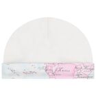 طقم هدايا لملابس الأطفال الرضع بتصميم خريطة جغرافية باللونين العاجي والوردي, 2, hi-res