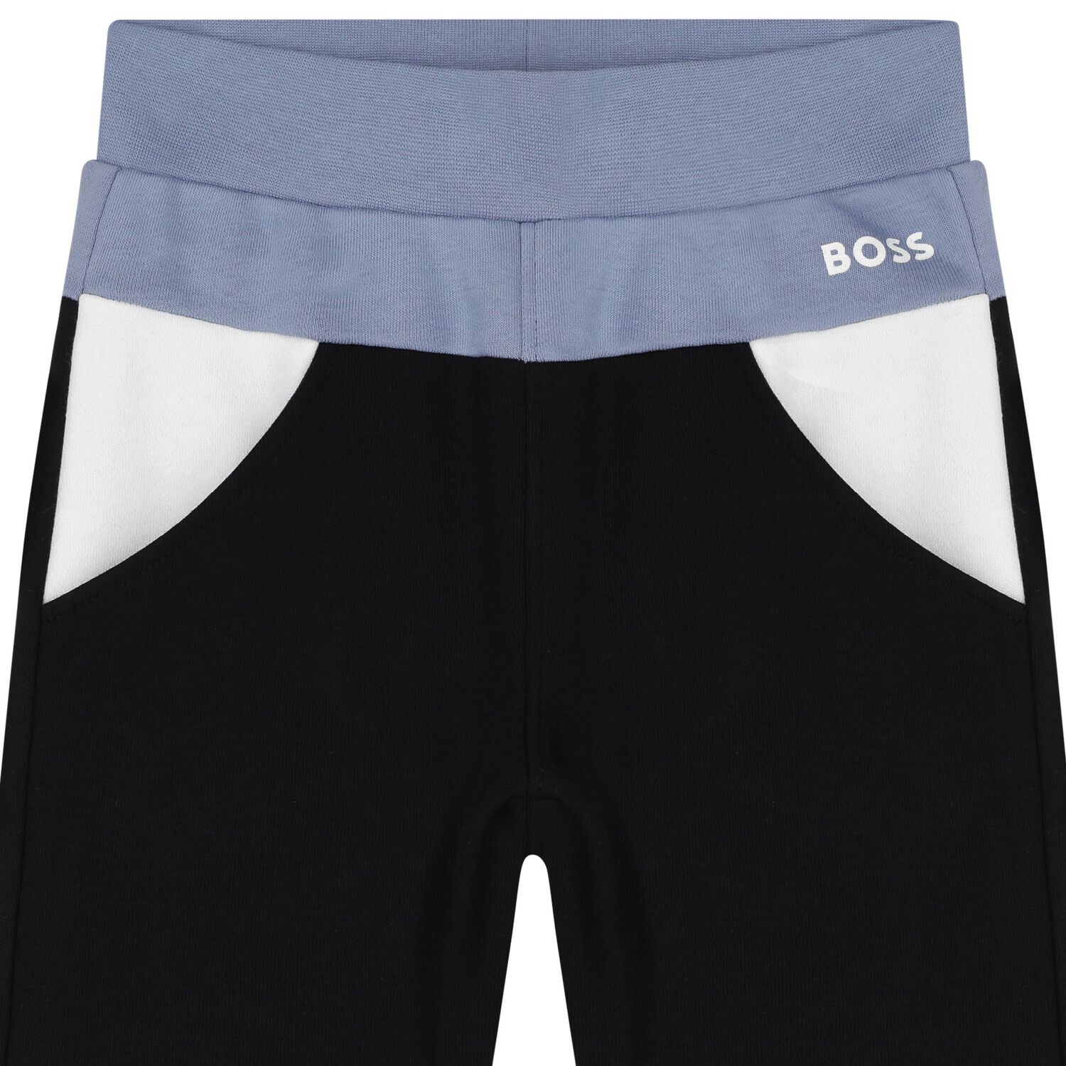 Boys Black Logo Joggers, 1, hi-res image number null
