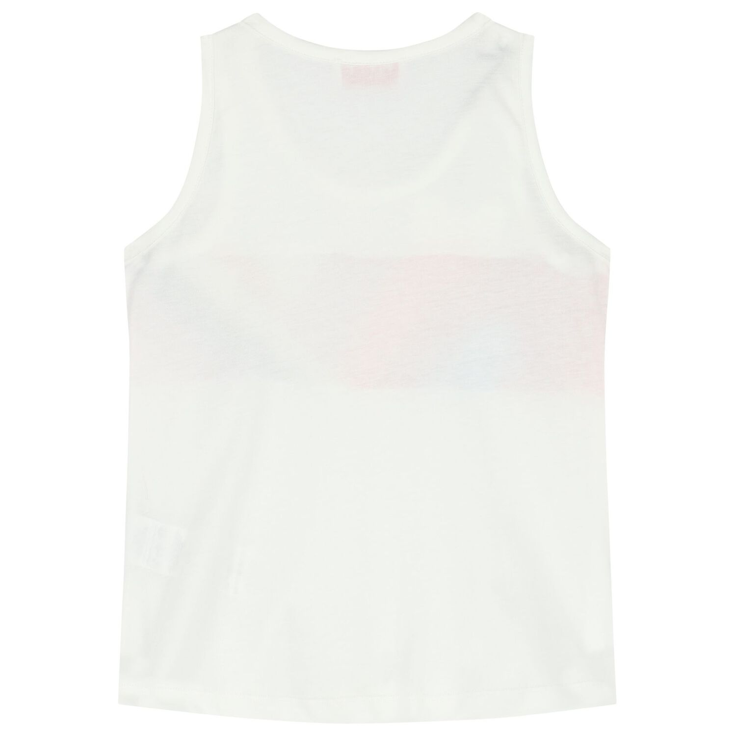 Girls Ivory Logo Sleeveless Top, 1, hi-res image number null