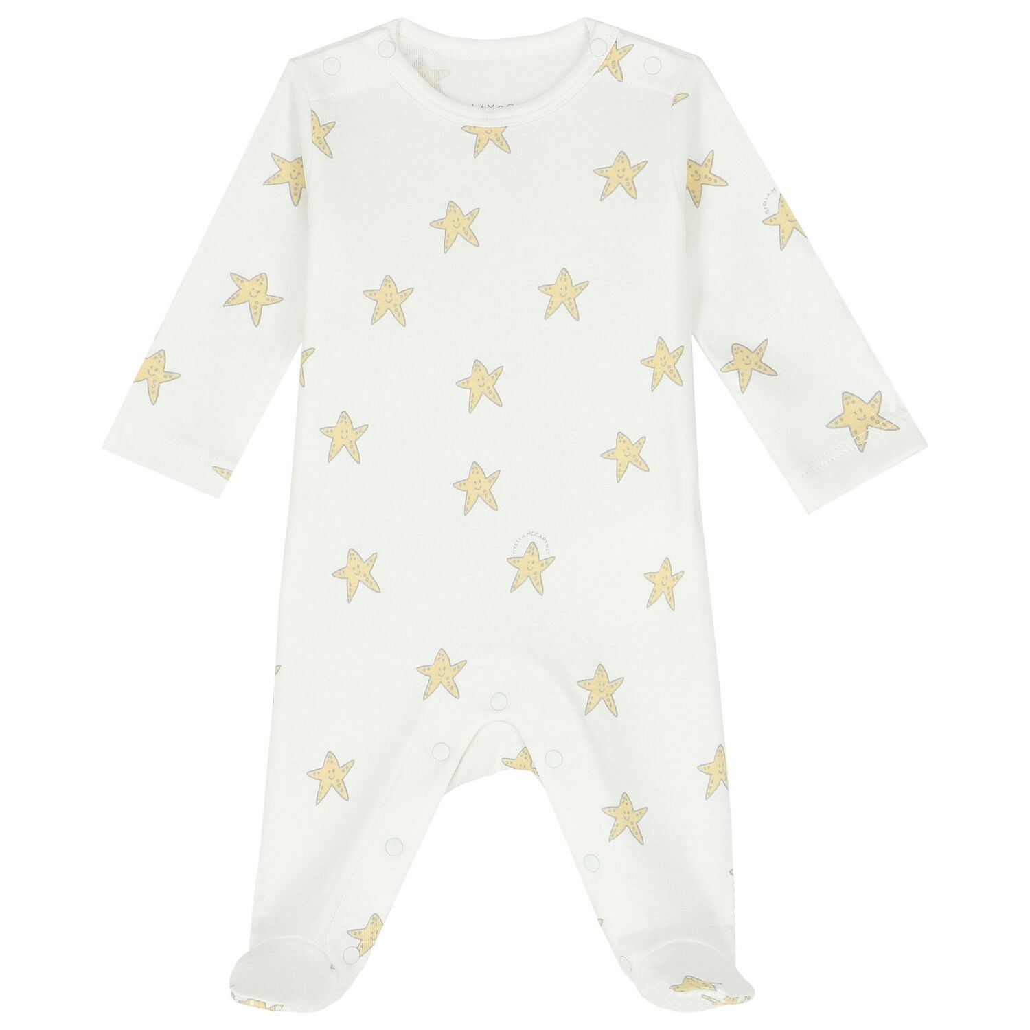 أفرول بطبعة باللون الأبيض ( قطعتين), 1, hi-res