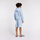 Boys Blue & Navy Blue Logo Sliders, 1, hi-res