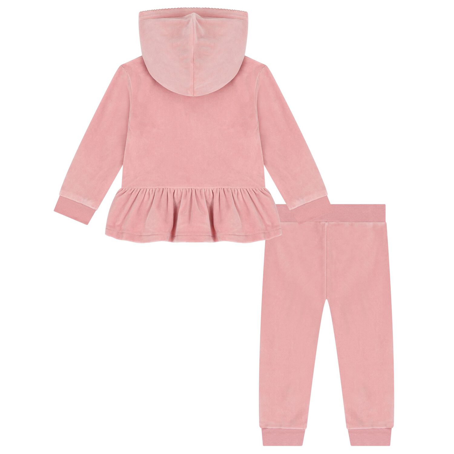 Baby Girls Pink Logo Tracksuit, 1, hi-res