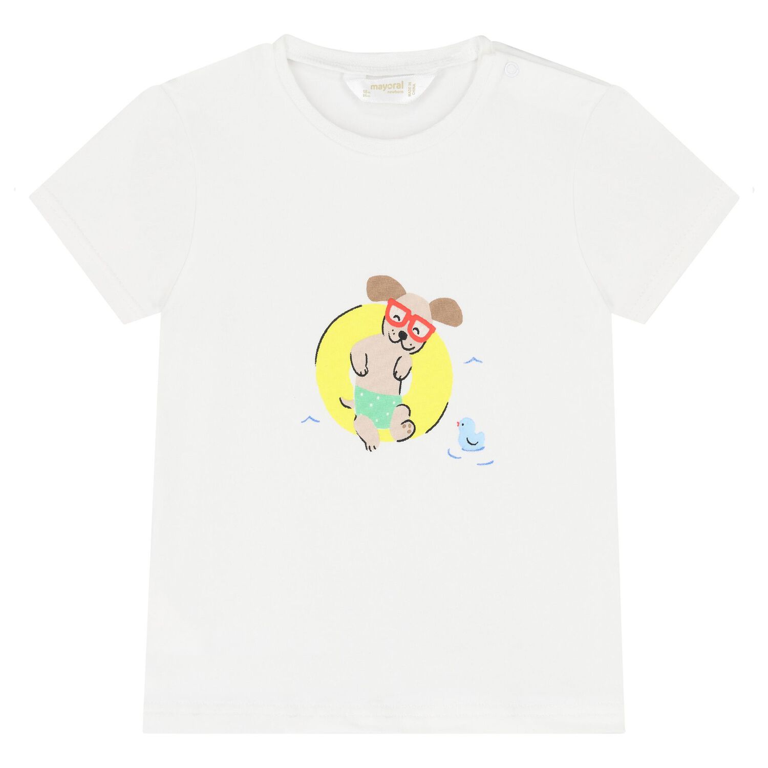 Baby Boys Blue & White Swim Set, 2, hi-res image number null