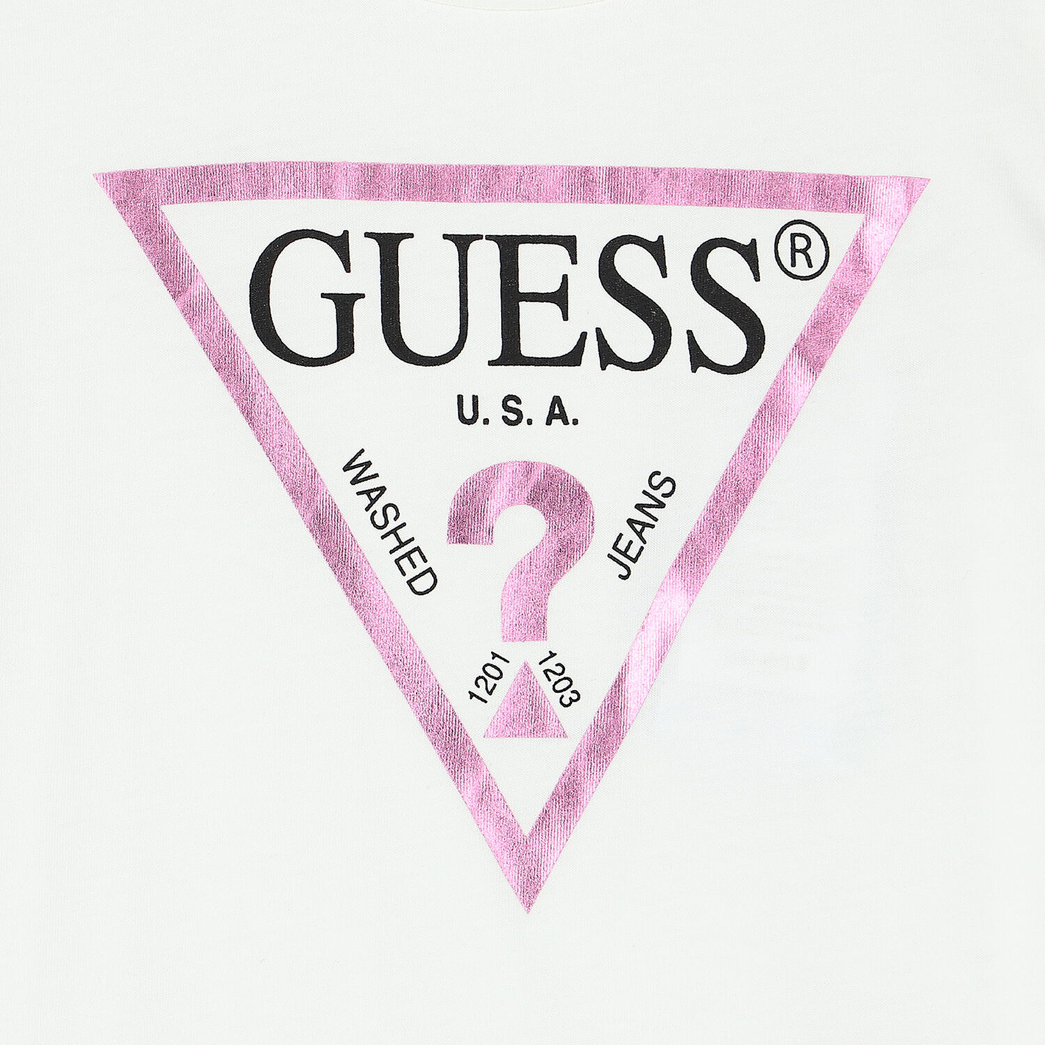 Girls White Logo T-Shirt, 1, hi-res image number null