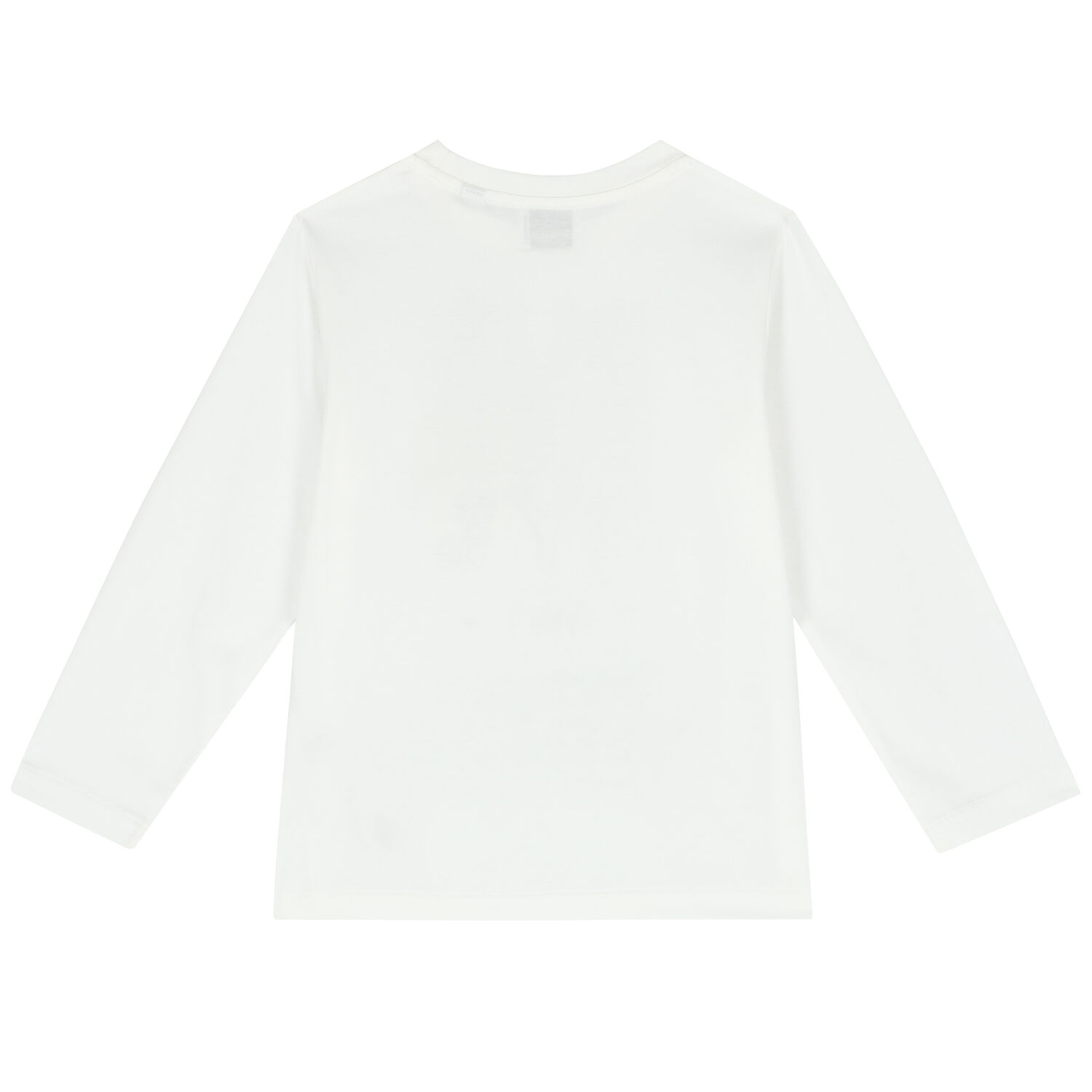 White Logo Cotton T-Shirt, 1, hi-res image number null