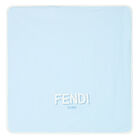 Blue Logo Baby Blanket, 1, hi-res