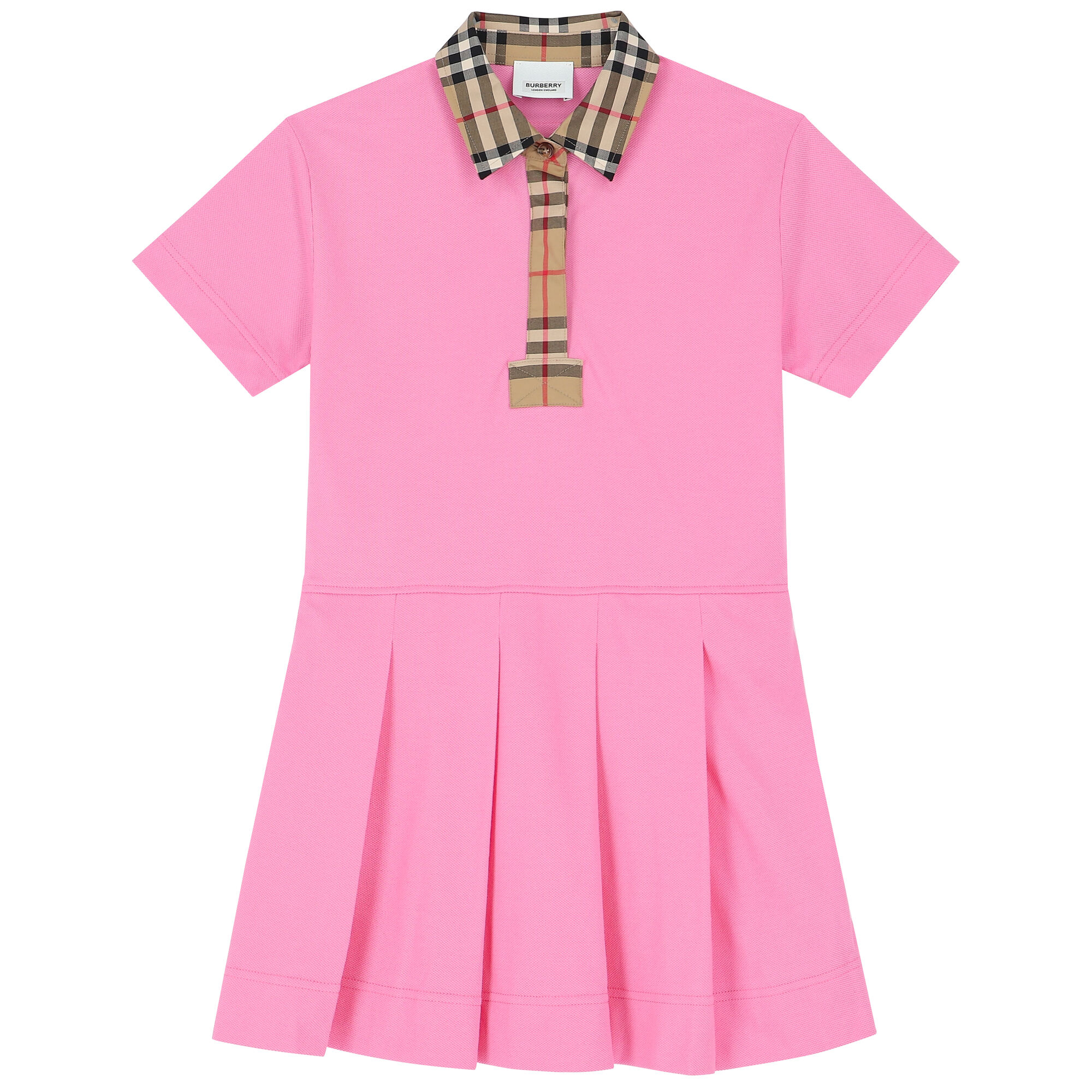 Burberry pink dress on sale