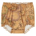 Baby Girls White & Beige Geo Map Gift Set, 2, hi-res