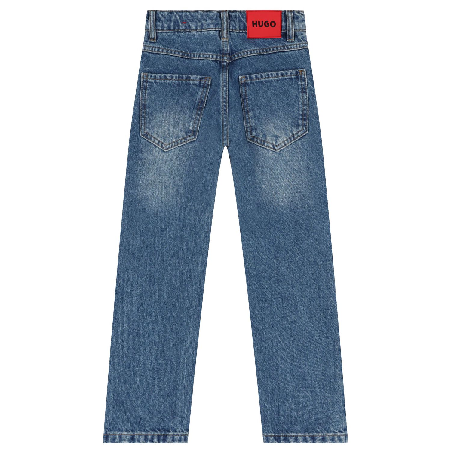 Boys Blue Denim Jeans, 1, hi-res