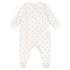 افرول بنات بالشعار باللون الابيض والوردى , 2, hi-res