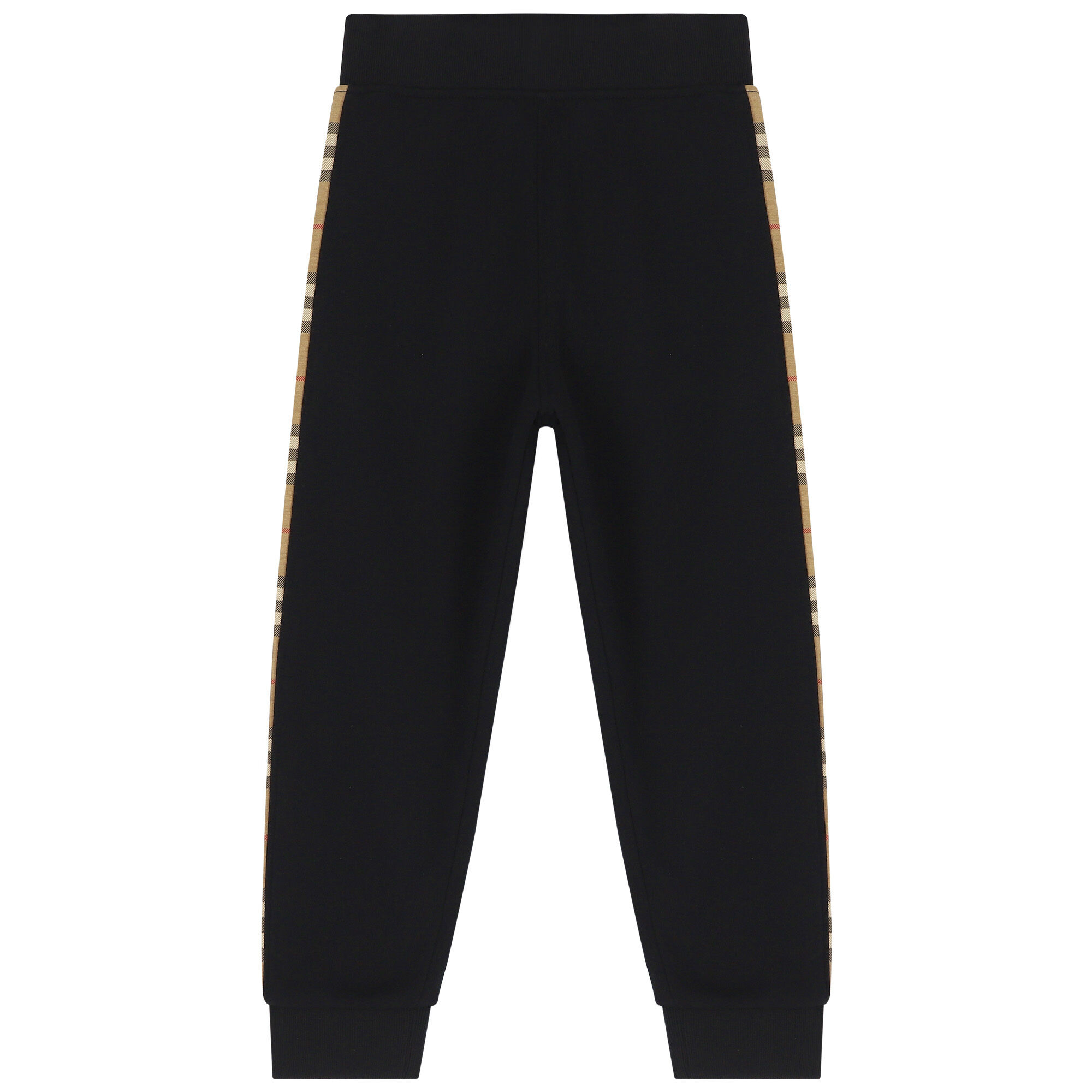 Black checkered joggers clearance
