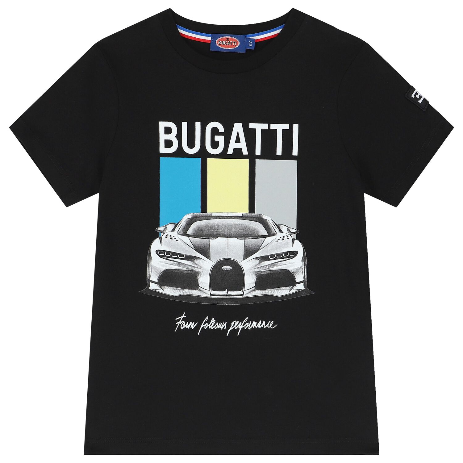 Boys Black Logo T-Shirt, 2, hi-res