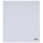 Baby Boys Blue Logo Baby Blanket, 2, hi-res