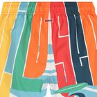 Boys Multi-Coloured Swim Shorts, 1, hi-res