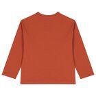 Boys Beige & Orange T-Shirt ( 2pack ), 3, hi-res