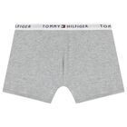 Boys Navy Blue, Grey & Burgundy Boxer Shorts ( 5-Pack ), 1, hi-res