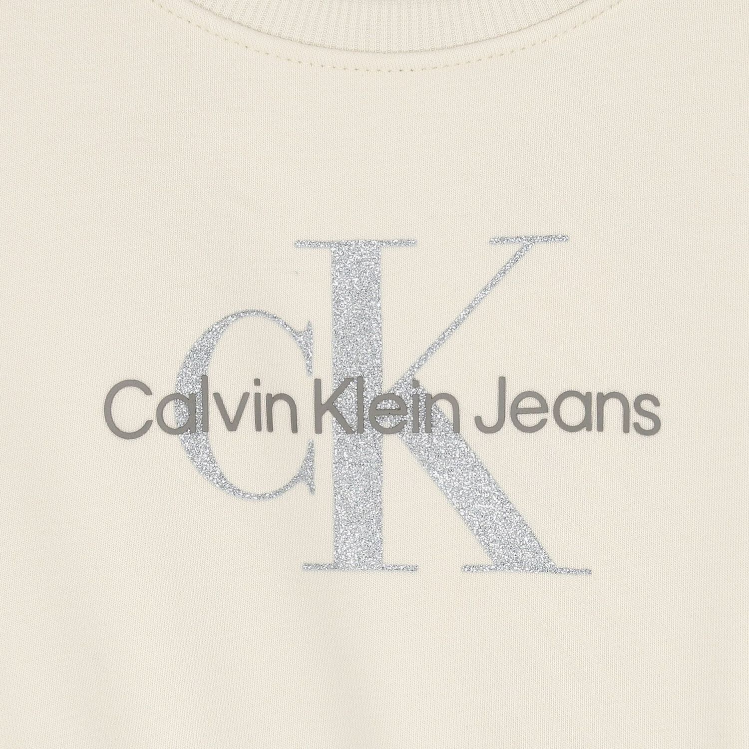  فستان للبنات بالشعار باللون العاجى, 2, hi-res image number null