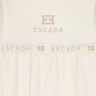 افارول بنات بالشعار باللون العاجى, 1, hi-res