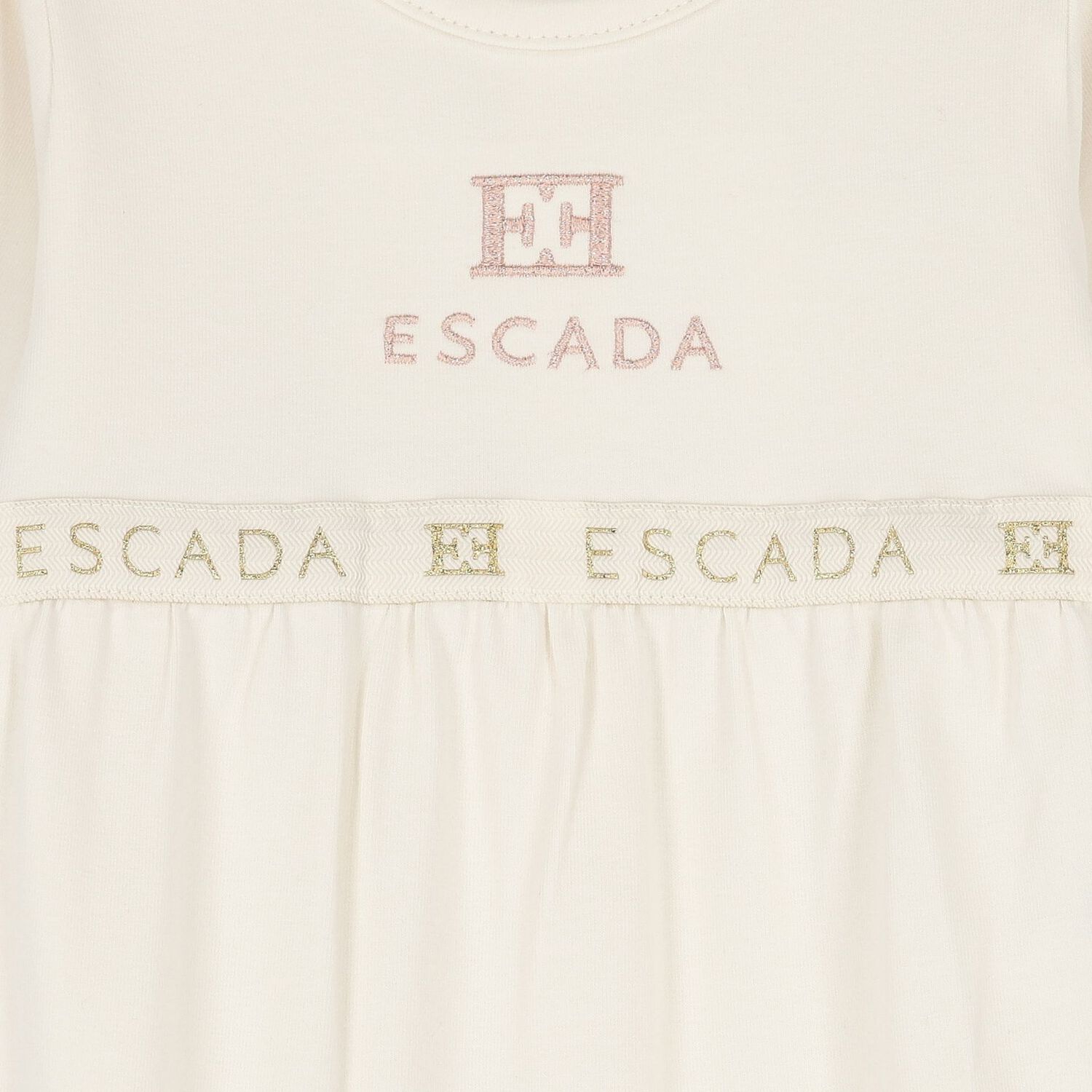 افارول بنات بالشعار باللون العاجى, 1, hi-res