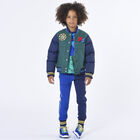 Boys Blue Logo Joggers, 1, hi-res