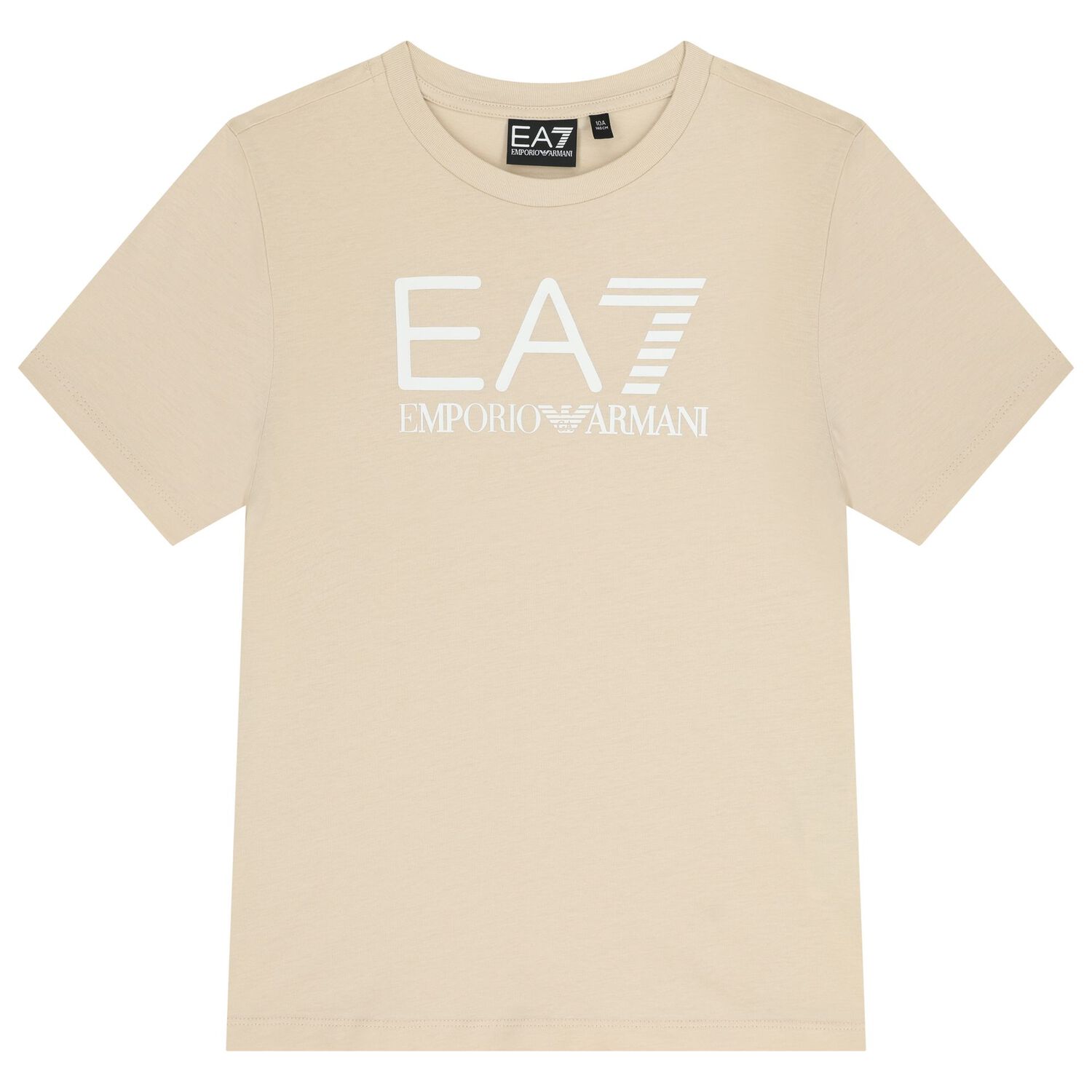 Boys Beige & Black Logo Shorts Set, 5, hi-res