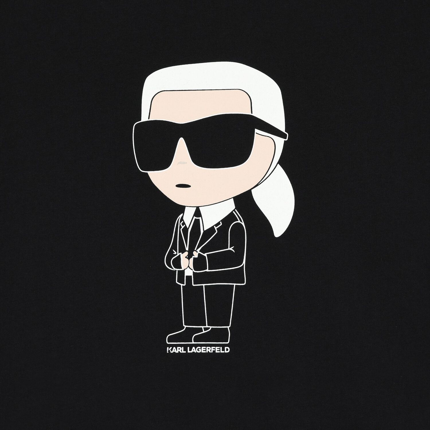 Boys Black Ikonik Logo T-Shirt, 1, hi-res