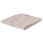 بطانية أطفال برسومات حيوانات باللون البيج, 1, hi-res