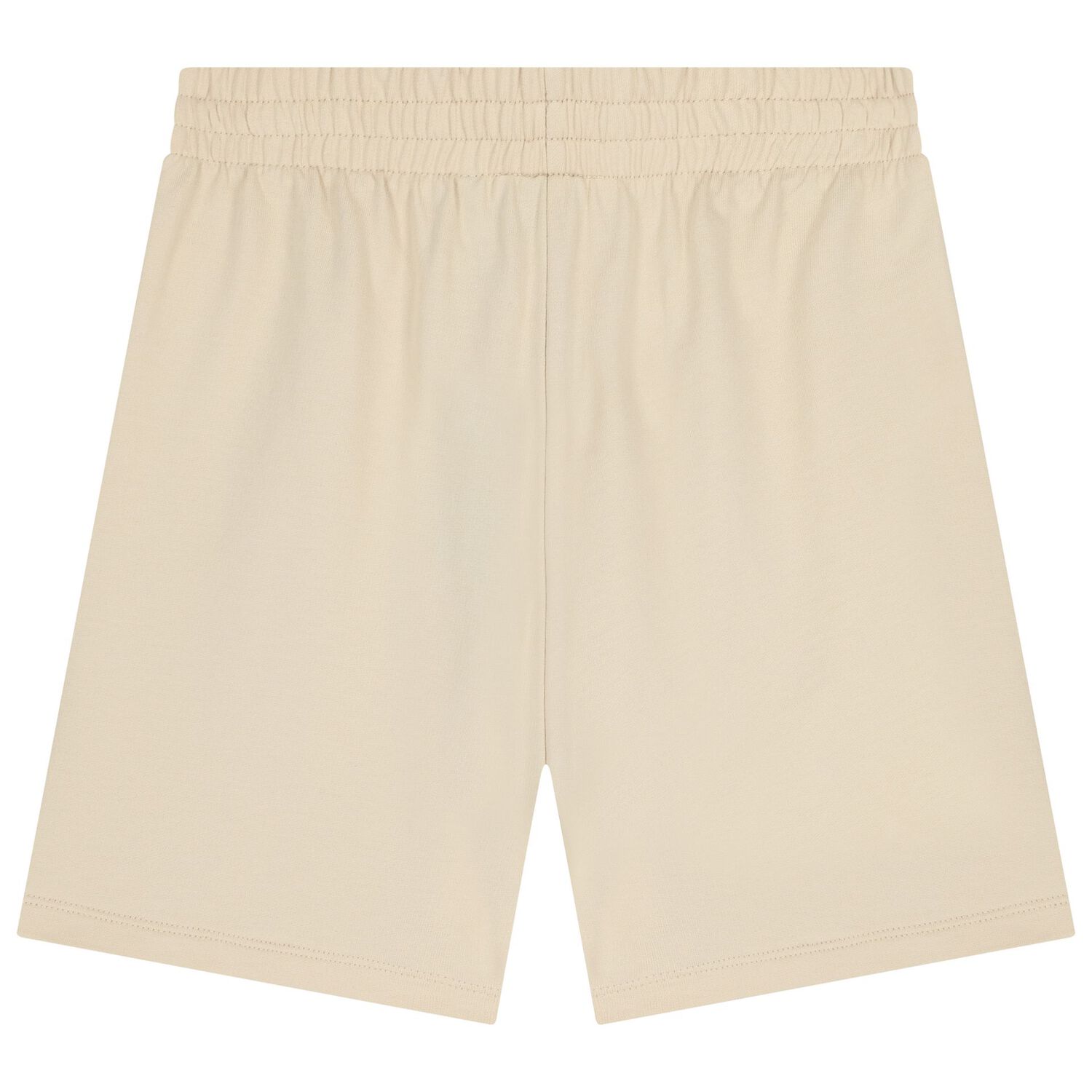 Boys Beige Logo Shorts, 4, hi-res