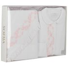Baby Girls White & Pink Babygrow Gift Set, 1, hi-res