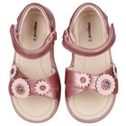 Younger Girls Pink Flower Sandals, 3, hi-res