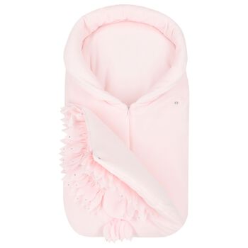 Baby Girls Pink Swan Nest