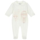 Ivory & Beige Hot Air Balloon Babygrow, 3, hi-res