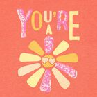 فستان بنات مزين باللون البرتقالي , 1, hi-res