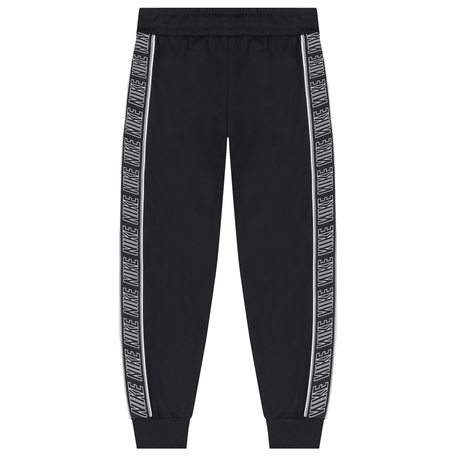 Boys Black Logo Joggers, 1, hi-res