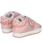 Baby Girls Pink Heart Pre Walker Shoes, 1, hi-res