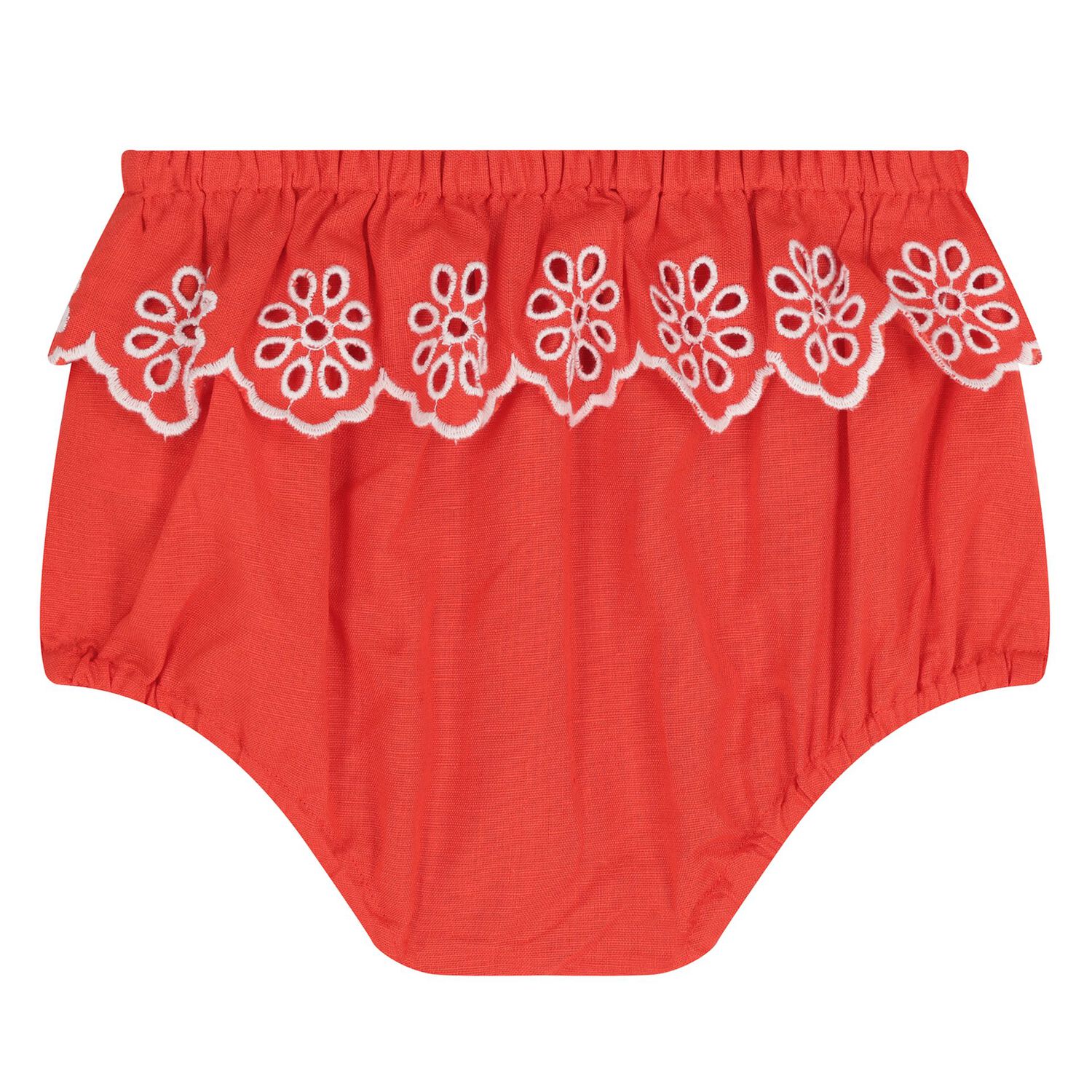 طقم للبنات فستان باللون الأحمر , 1, hi-res