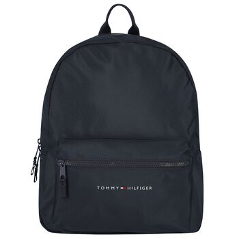 Navy Blue Logo Backpack