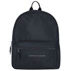 Navy Blue Logo Backpack, 1, hi-res