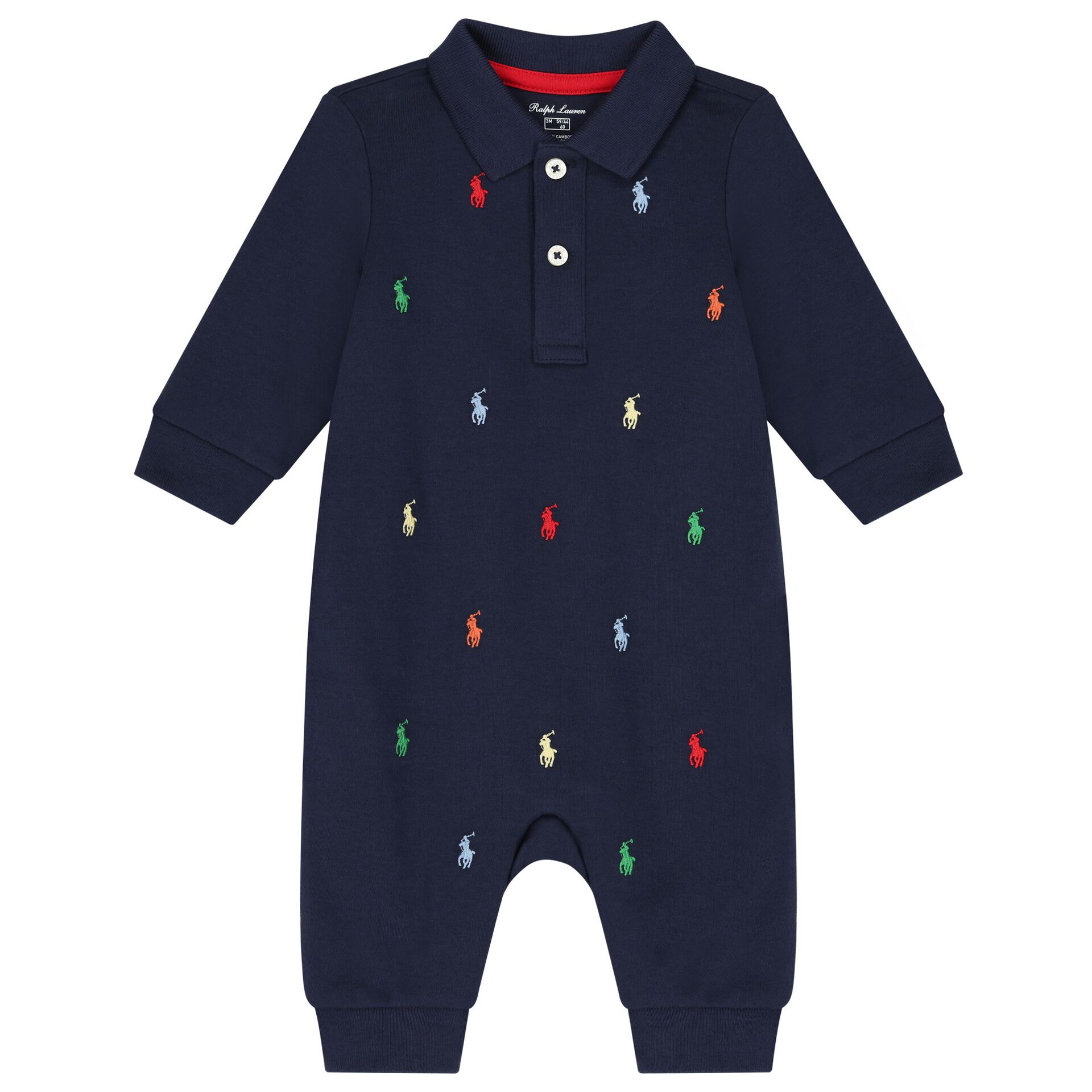 Baby boy ralph lauren romper hot sale