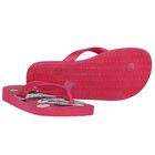 Girls Pink Disney Logo Flip Flops, 2, hi-res