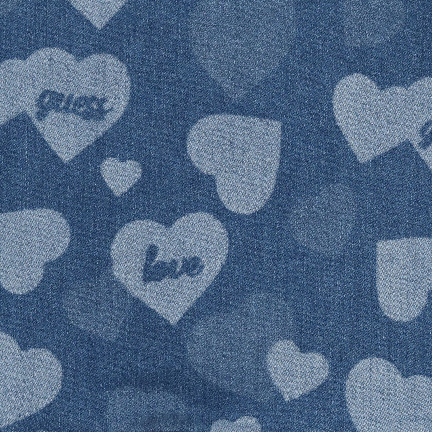 Girls Blue Logo Denim Skirt, 1, hi-res image number null