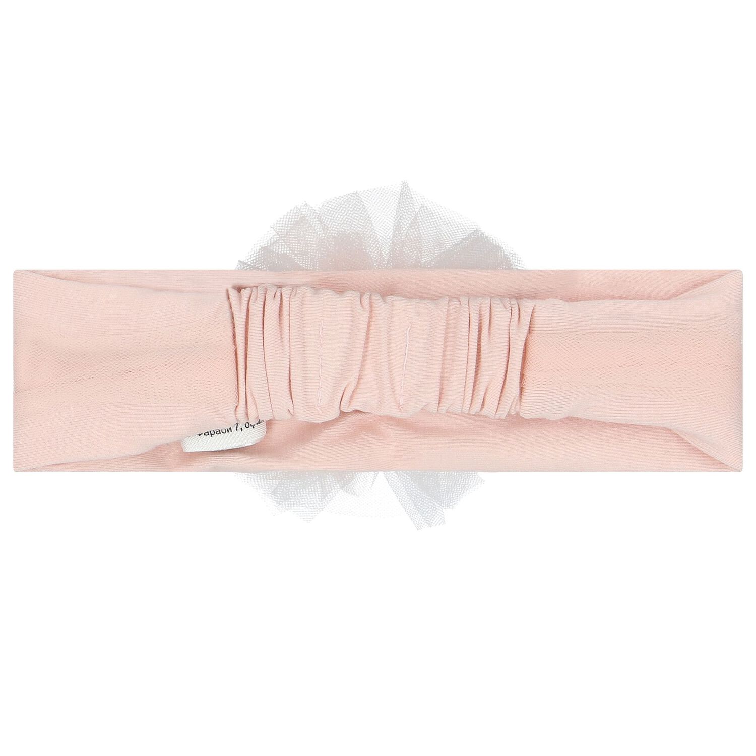 ربطة رأس للبنات بطبعة الزهور باللون الزهري, 1, hi-res