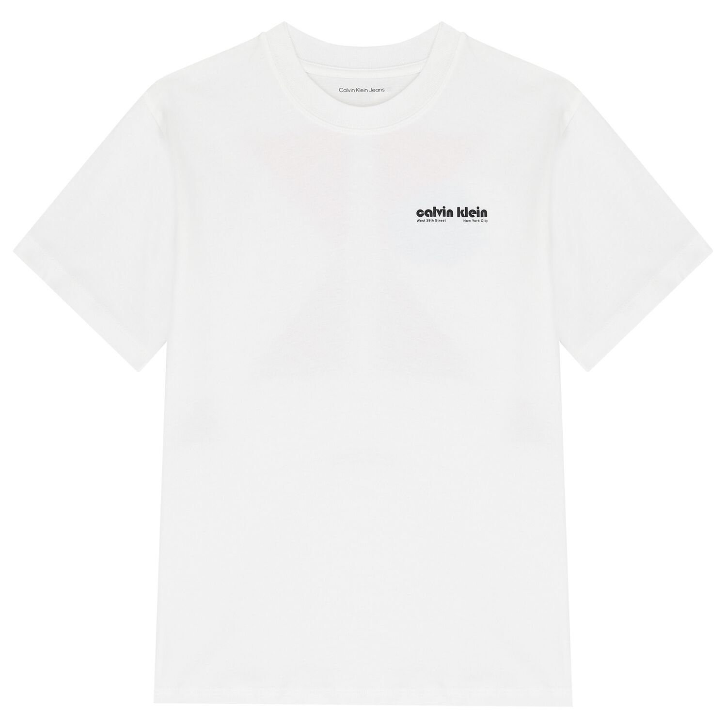Boys White Logo T-Shirt, 2, hi-res
