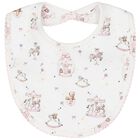 Baby Girls White & Pink Carousel Babygrow Set, 1, hi-res