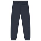 Boys Blue & Navy Blue Tracksuit Set (3 Piece), 2, hi-res