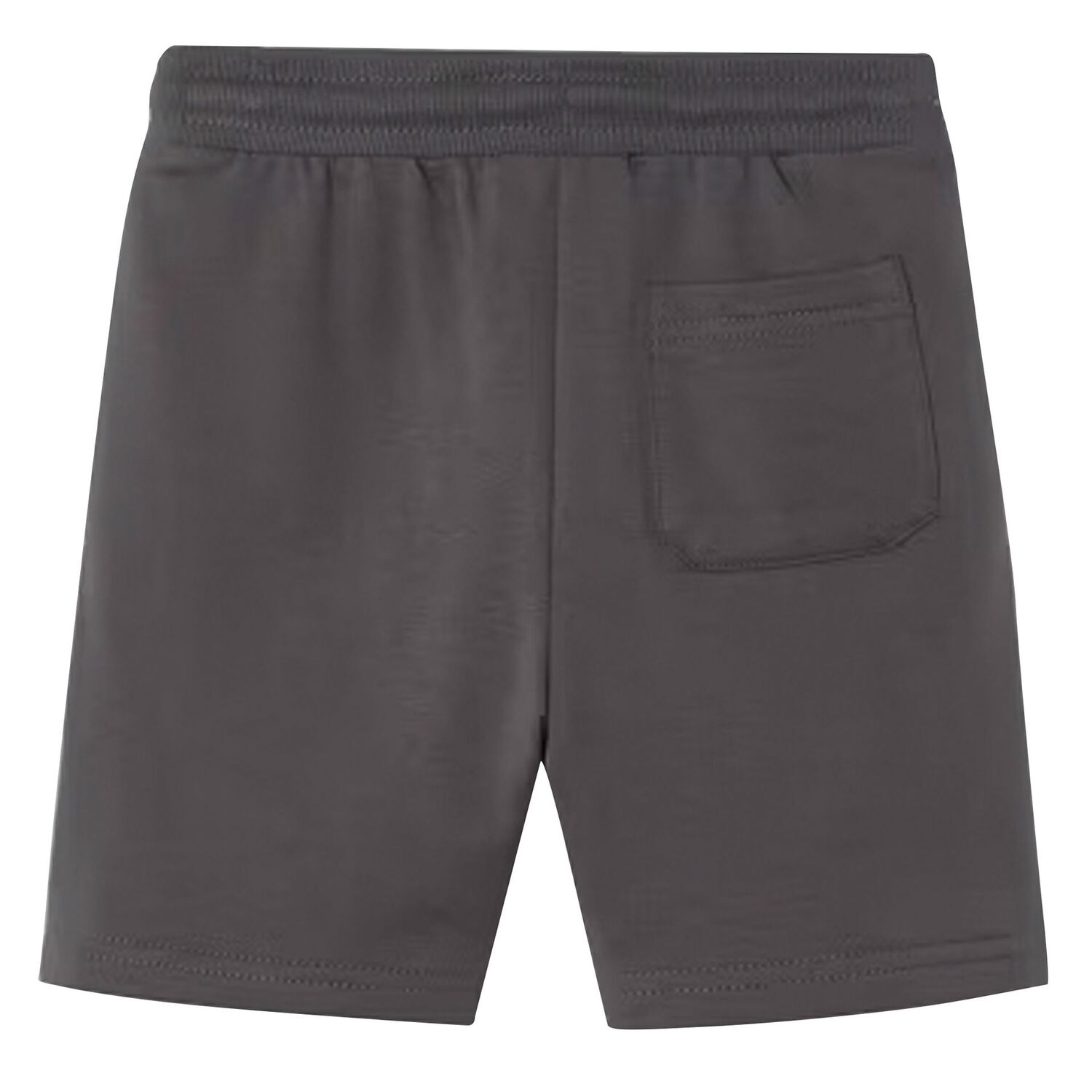 Boys Dark Grey Logo Shorts, 4, hi-res