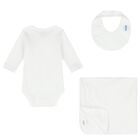 طقم هدايا بنات منقط باللون الأبيض والوردي, 2, hi-res