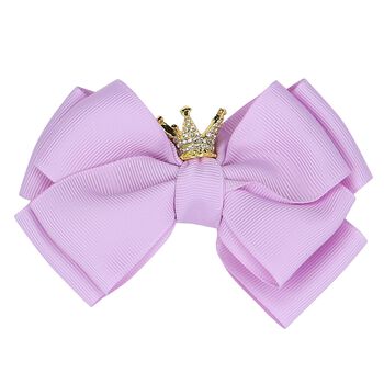 Girls Lilac Bow Hairclip