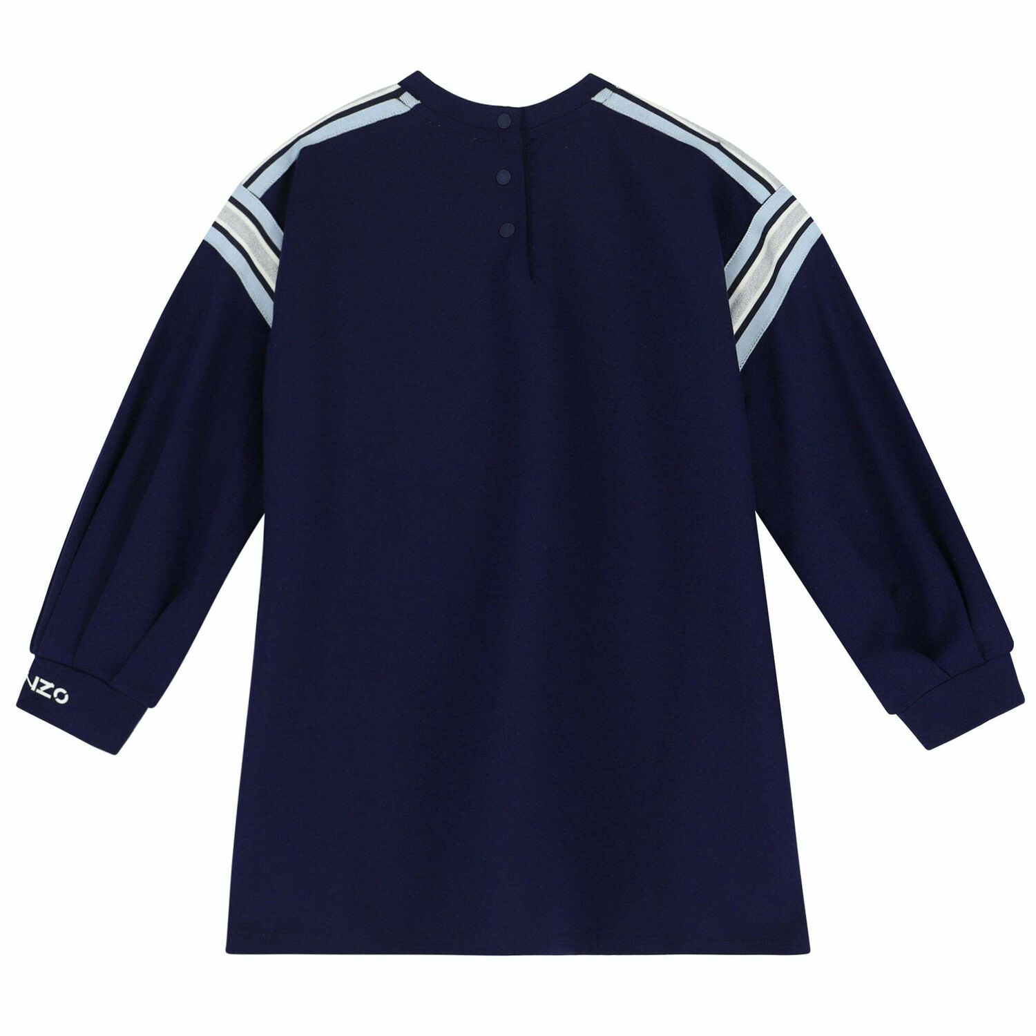 فستان بالشعار باللون الكحلى, 1, hi-res